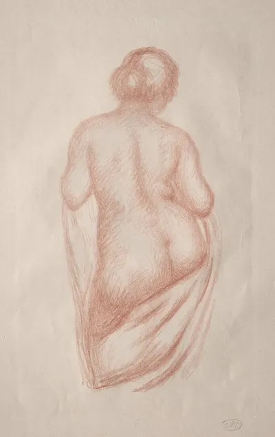 Woman Seen From The Back 2