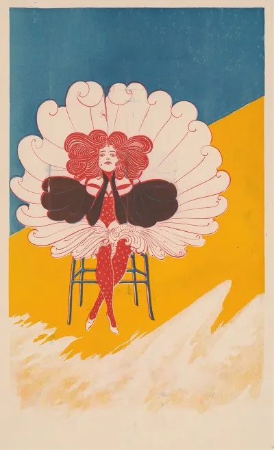 Woman Sitting With Her Legs Crossed