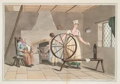 Woman Spinning Plate 29