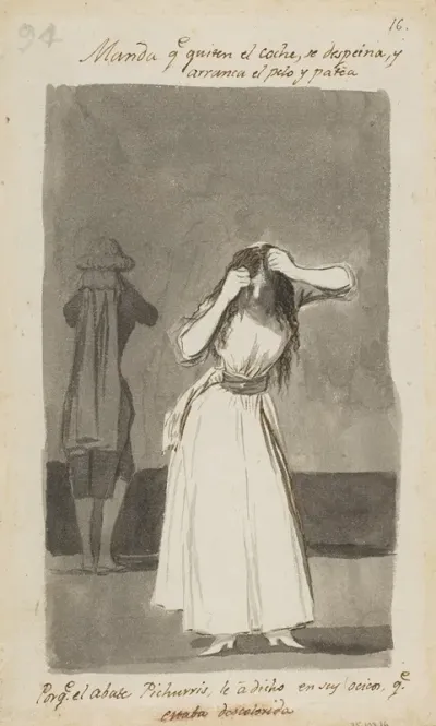 Woman Throwing A Tantrum And Pulling Her Hair