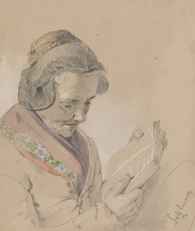 Woman With A Book