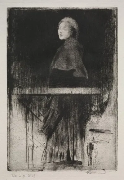 Woman With A Cape
