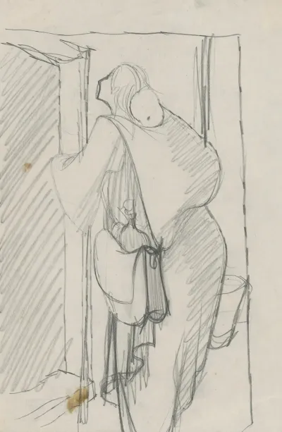 Woman With A Child On Her Back