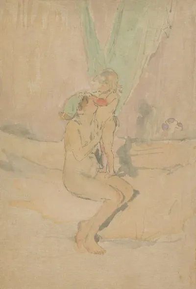 Woman With A Child