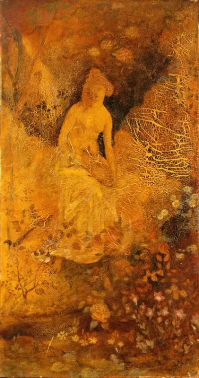 Woman With A Deer