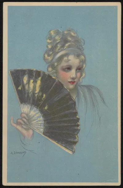 Woman With A Fan 4