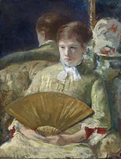 Woman With A Fan