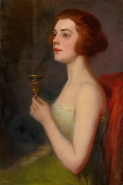 Woman With A Goblet