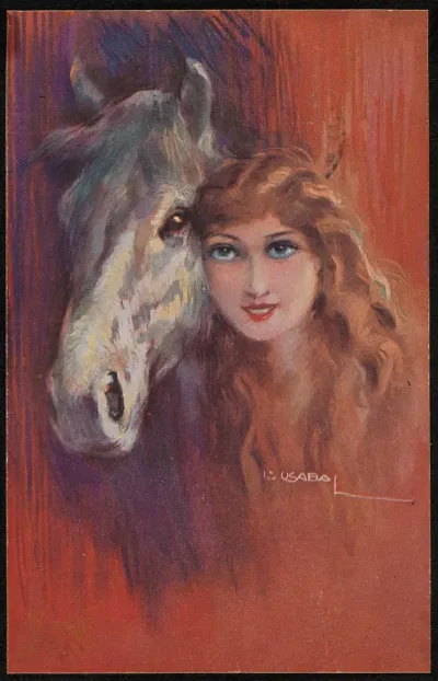 Woman With A Horse
