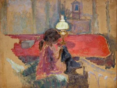 Woman With A Lamp