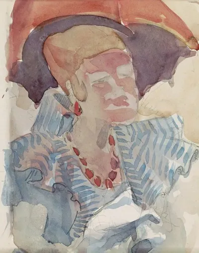 Woman With A Parasol