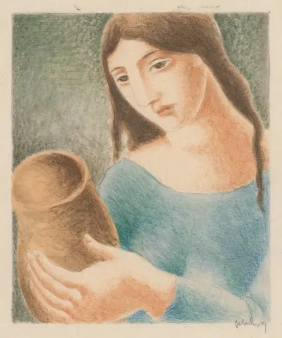 Woman With A Vase 2