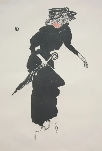 Woman With An Umbrella