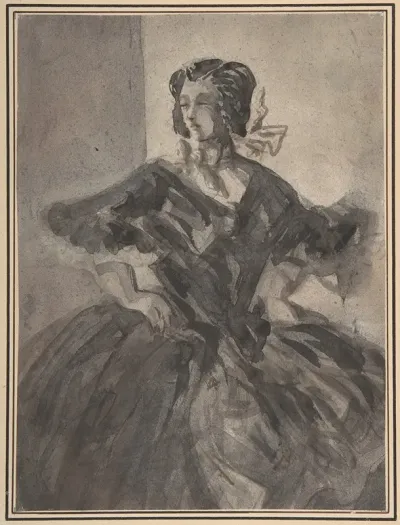 Woman With Arms Akimbo