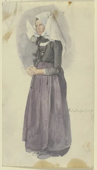 Woman With Bonnet