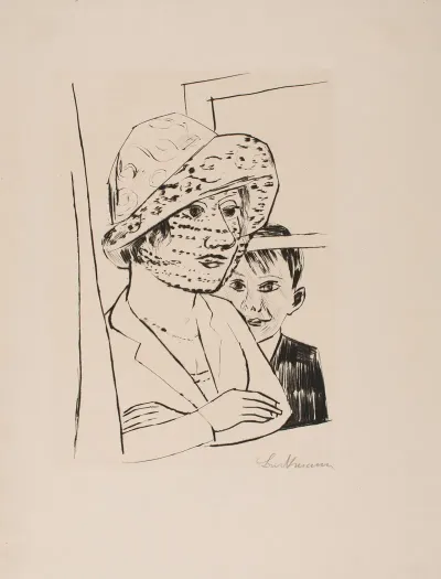Woman With Boy