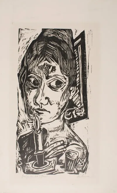 Woman With Candle 3