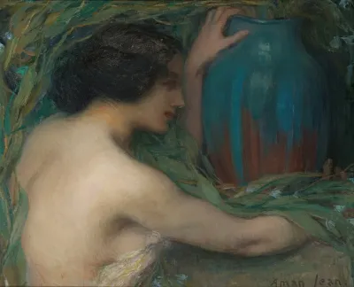 Woman With Eucalyptus