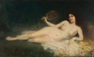 Woman With Fan 2