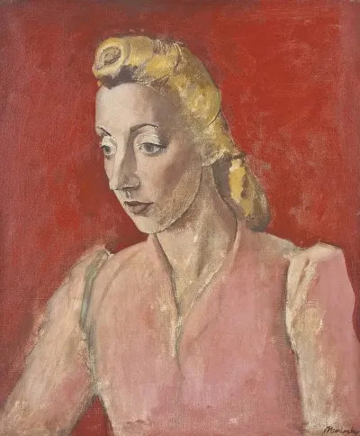 Woman With Golden Hair