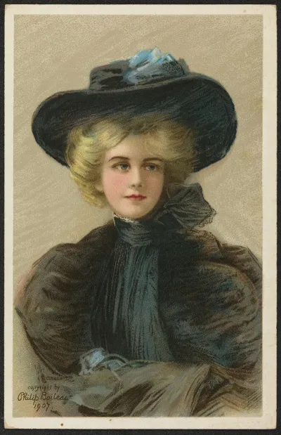 Woman With Hat 3