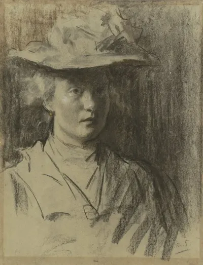 Woman With Hat