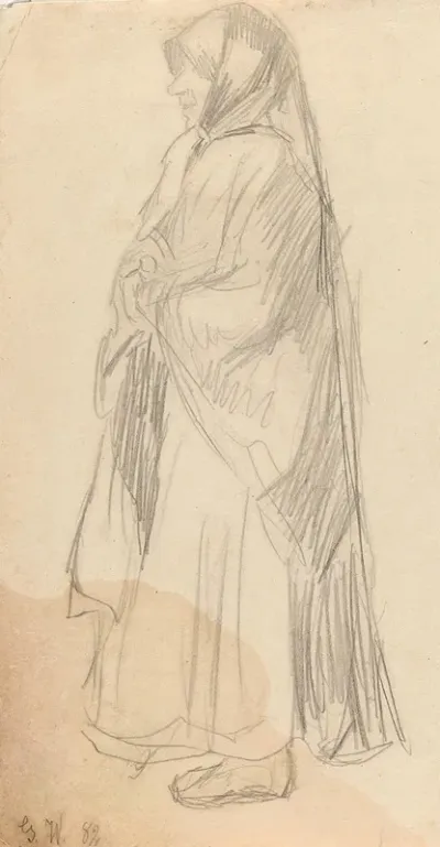 Woman With Headscarf
