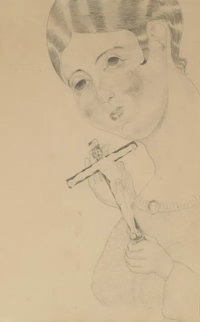 Woman With Krucifix