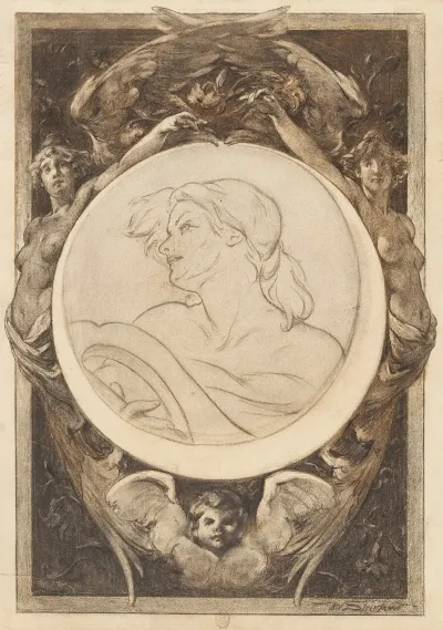 Woman With Lyre