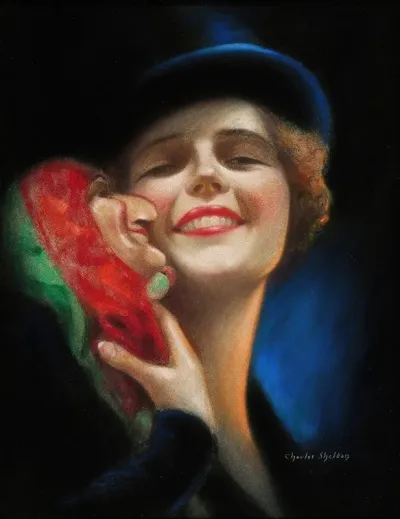 Woman With Mask
