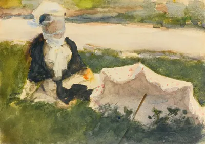 Woman With Parasol 2