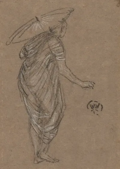 Woman With Parasol 3