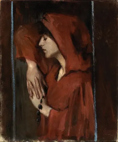 Woman With Red Hood
