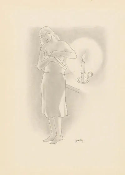 Woman With Shirt I