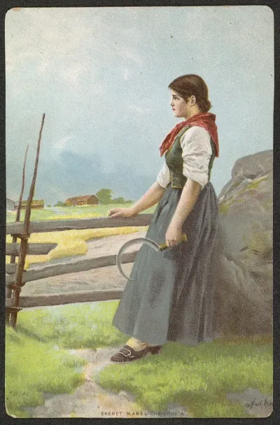 Woman With Sickle