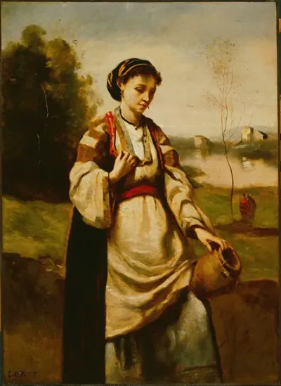 Woman With Water Jar