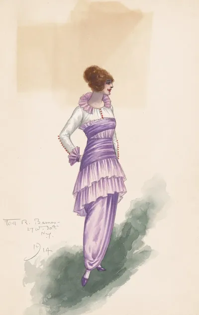 Womans Costume And Fabric Pieces