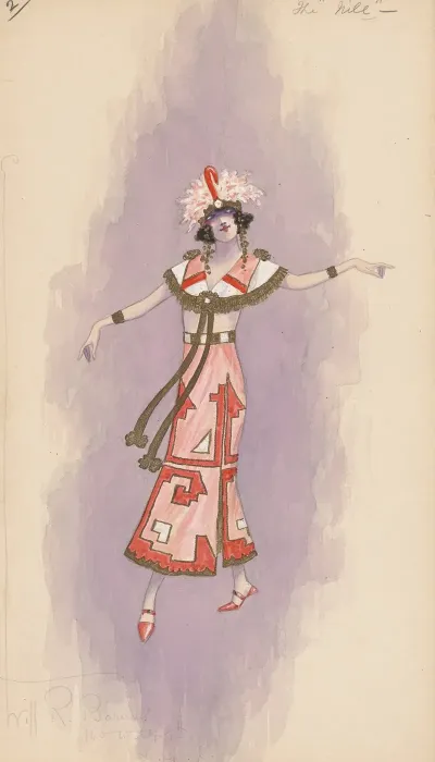 Womans Costume Pink Dress 2