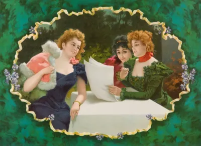 Women At The Table Reading
