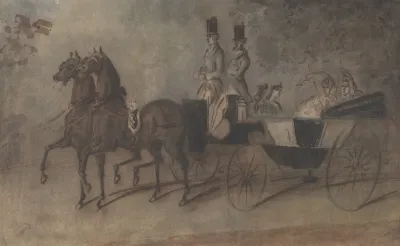 Women In A Carriage