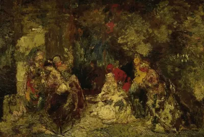 Women In A Forest