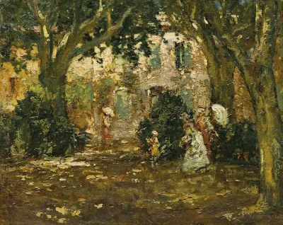 Women In A Garden