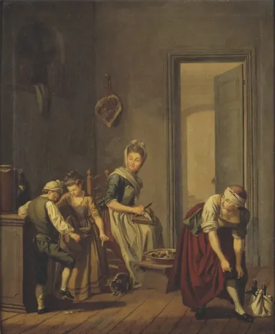 Women In A Kitchen