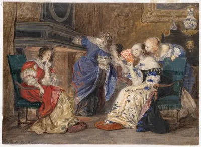 Women In An Interior