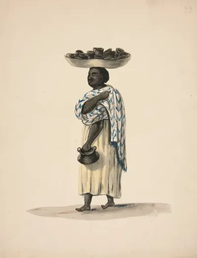Women Of Trujillo Selling Pots