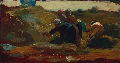 Women Working In A Field