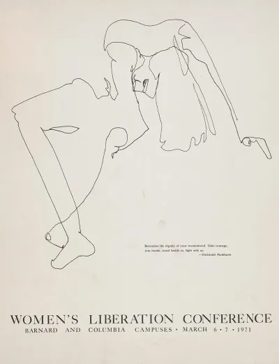 Womens Liberation Conference Barnard And Columbia Campuses March 6 And 7 1971