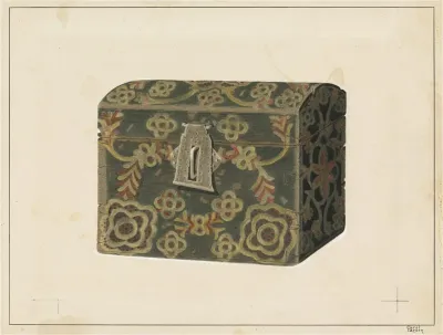 Wood Box Or Chest