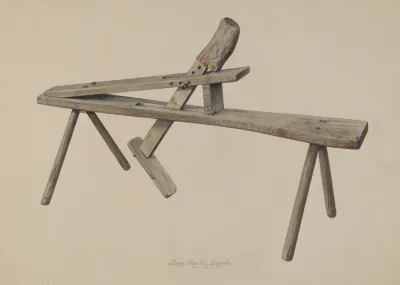 Wood Carvers Bench