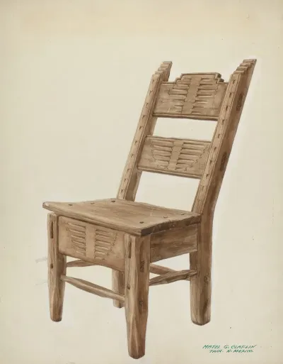 Wooden Chair 3